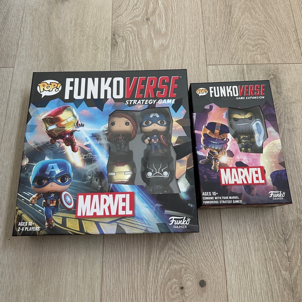 Funkoverse Strategy Game Marvel with Thanos Game Expansion - Never Opened - NWT